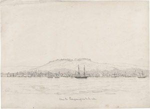 Lot 6579, Auction  112, Moncel, Théodose Achille Louis du, Die Stadt Izmir mit der Burg Kadifekale