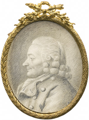 Lot 6816, Auction  112, Müller, Johann-Jakob, 1785. Profilbildnis des Emanuel Burckhardt (1715 - 1786)