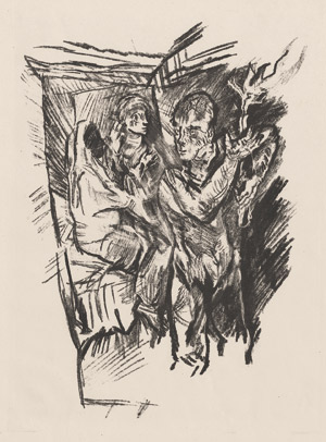 Lot 7192, Auction  112, Kokoschka, Oskar, Am Scheidewege