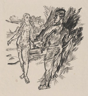 Lot 7193, Auction  112, Kokoschka, Oskar, Columbusserie - Begegnung