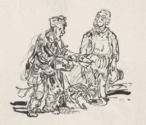 Lot 7197, Auction  112, Kokoschka, Oskar, Hausierer