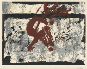 Lot 7367, Auction  112, Tàpies, Antoni, Ohne Titel 