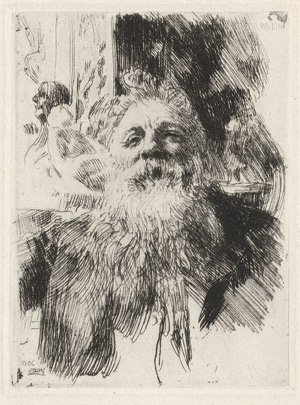 Lot 7402, Auction  112, Zorn, Anders, Auguste Rodin