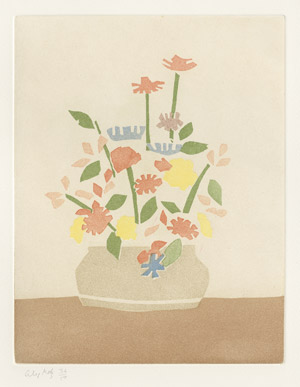 Lot 8126, Auction  112, Katz, Alex, Windflowers in Vase