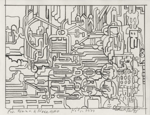 Lot 8265, Auction  112, Paolozzi, Eduardo, Ohne Titel