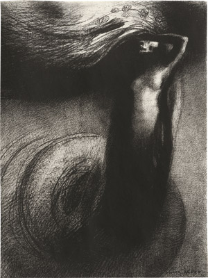 Lot 8293, Auction  112, Redon, Odilon, La Mort: Mon ironie dépasse toutes les autres