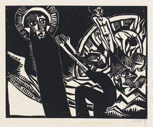 Lot 8315, Auction  112, Schmidt-Rottluff, Karl, Petri Fischzug