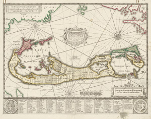 Lot 63, Auction  113, Schenk, Peter und Valk, Gerard, Mappa aestivarum insularum alias Barmudas dictarum