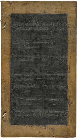 Lot 872, Auction  113, Wachstafel, Mit Einträgen zur Güterteilungseinträgen aus der frühen Neuzeit