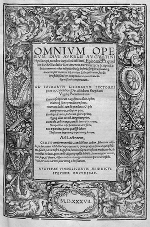 Lot 1032, Auction  113, Augustinus, Aurelius, Omnium operum