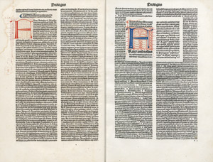Lot 1056, Auction  113, Biblia latina, cum postilis Nicolai de Lyra