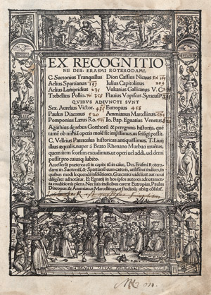 Lot 1107, Auction  113, Erasmus von Rotterdam, Desiderius, Ex Recognitione