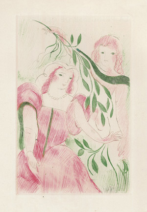 Lot 3323, Auction  113, La Fayette, M. M. Comtesse de und Laurencin, Marie - Illustr., La Princesse de Clèves