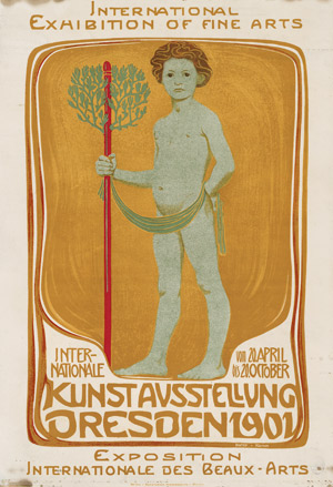 Lot 3617, Auction  113, Rössler, Paul Otto, Kunstausstellung Dresden 1901