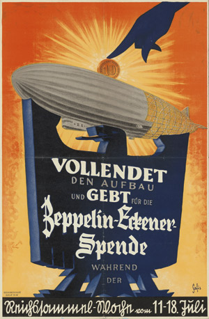 Lot 3652, Auction  113, Safis, Johannes, Zeppelin-Eckener-Spende