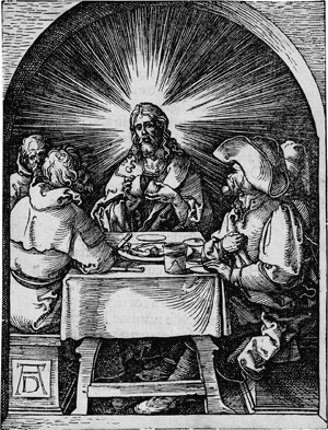 Lot 5078, Auction  113, Dürer, Albrecht, Christus in Emaus