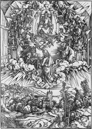 Lot 5081, Auction  113, Dürer, Albrecht, Johannes vor Gottvater und den Ältesten