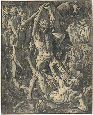 Lot 5128, Auction  113, Goltzius, Hendrick, Herkules und Cacus