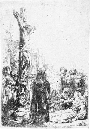 Lot 5212, Auction  113, Rembrandt Harmensz. van Rijn, Christus am Kreuze (kleine Platte)