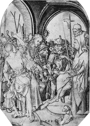 Lot 5248, Auction  113, Schongauer, Martin, Christus vor Annas (eigentlich Christus vor Kaiphas)