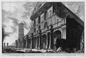 Lot 5343, Auction  113, Piranesi, Giovanni Battista, Veduta della Basilica di S. Paolo four delle mura