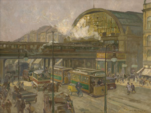 Lot 6227, Auction  113, Antoine, Otto, Blick auf den Alexanderplatz