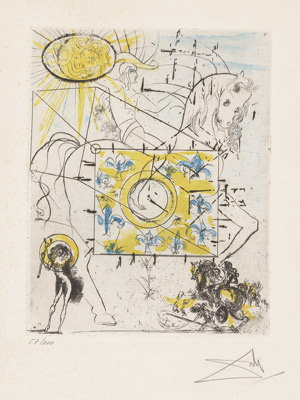 Lot 7083, Auction  113, Dalí, Salvador, Cheval royal
