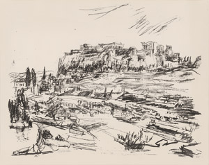 Lot 7248, Auction  113, Kokoschka, Oskar, Akropolis I