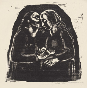 Lot 8234, Auction  113, Kollwitz, Käthe, Maria und Elisabeth (Endgültige dritte Fassung)