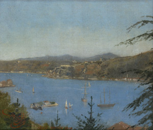 Lot 8300, Auction  113, Abdülmecid II, Blick auf den Bosporus