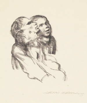 Lot 8428, Auction  113, Kollwitz, Käthe, Zuhörende