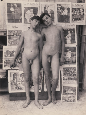 Lot 4047, Auction  114, Plüschow, Guglielmo, Two nude youths