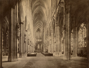 Lot 4058, Auction  114, Schönscheidt, Johann H., Interior view of Cologne Cathedral
