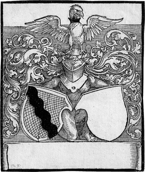 Lot 5022, Auction  114, Beham, Hans Sebald, Das Wappen der Familie Behaim