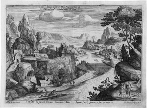 Lot 5107, Auction  114, Hondius, Hendrick, Flusslandschaft