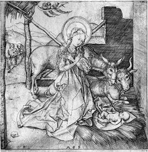 Lot 5308, Auction  114, Schongauer, Martin, Die Geburt Christi