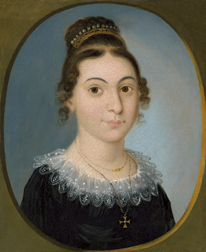 Lot 6090, Auction  114, Schlesinger, Jakob, Portrait der Catarina Elisabeth Braunwart