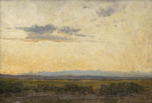 Lot 6159, Auction  114, Mishel, Paul, Landschaft bei Gdingen (Gdynia) in Ostpreussen