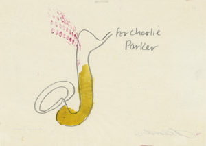 Lot 7142, Auction  114, Brecht, George, "For Charlie Parker" (Jazz-Serie)