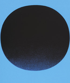 Lot 7208, Auction  114, Geiger, Rupprecht, Blauer Kreis auf Leuchtblau