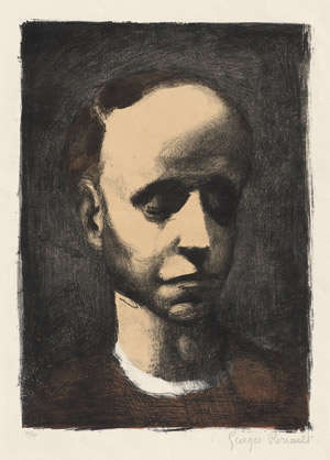 Lot 7447, Auction  114, Rouault, Georges, Autoportrait III