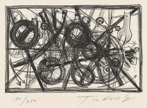 Lot 7493, Auction  114, Tinguely, Jean, Maschinenräder