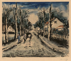 Lot 7502, Auction  114, Vlaminck, Maurice de - nach, nach. Après l'Orage (près de Pontoise)