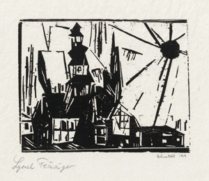 Lot 8067, Auction  114, Feininger, Lyonel, Troistedt ("Lehnstedt")