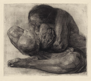 Lot 8158, Auction  114, Kollwitz, Käthe, Frau mit totem Kind