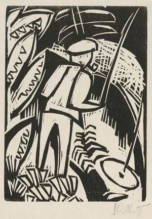 Lot 8296, Auction  114, Schmidt-Rottluff, Karl, Der Angler