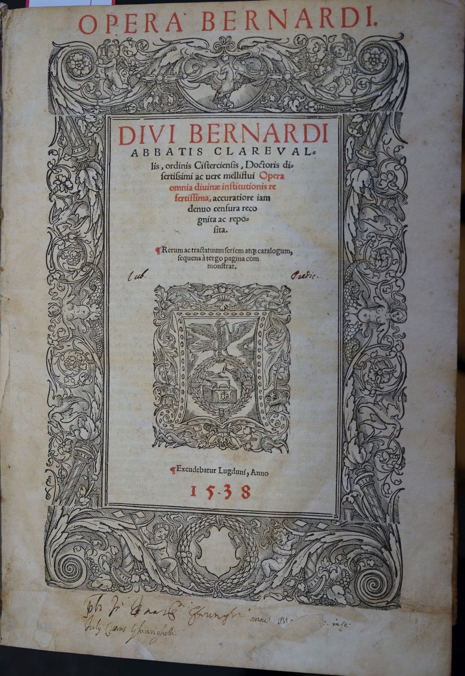 Lot 1060, Auction  115, Bernhard von Clairvaux, Opera omnia