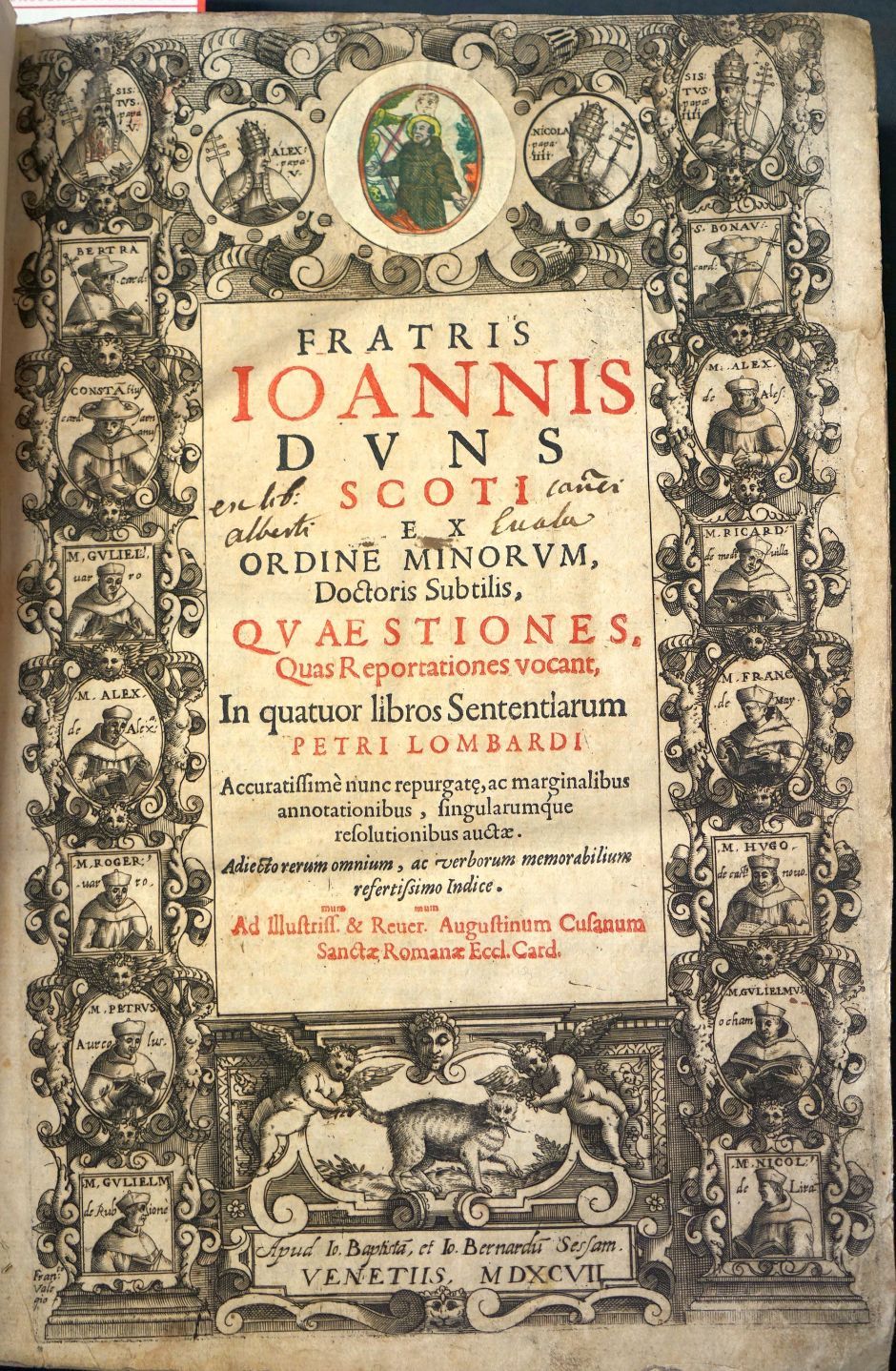 Lot 1096, Auction  115, Duns Scotus, Johannes, Quaestiones