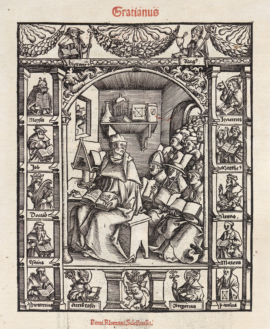 Lot 1117, Auction  115, Gratianus de Clusio, Decretum Gratiani Cum Glossis domini Johannis theutonici prepositi