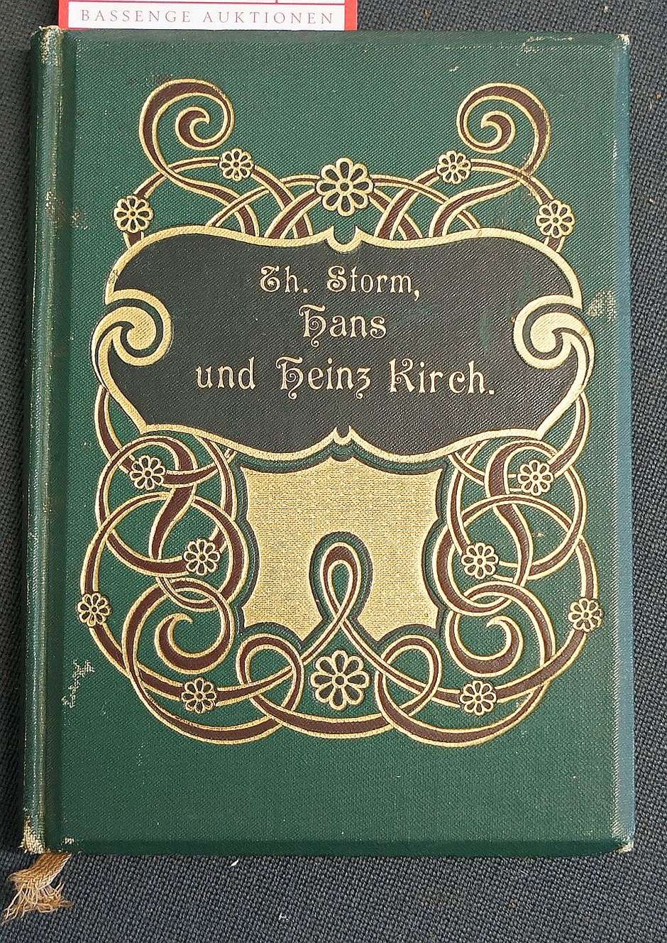 Lot 2173, Auction  115, Storm, Theodor, Hans und Heinz Kirch